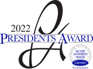 Carrier 2022 Presidents Award logo