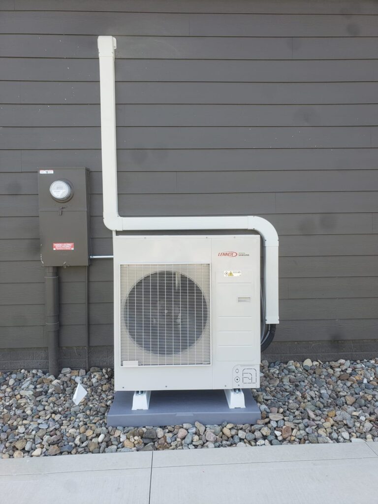 Lennox ductless Northwest beechwood dr Grimes